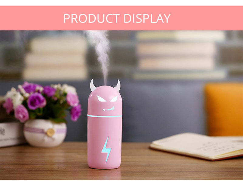 MAGIC COW STYLE HUMIDIFIER W/ 7 COLOR LED LIGHTS