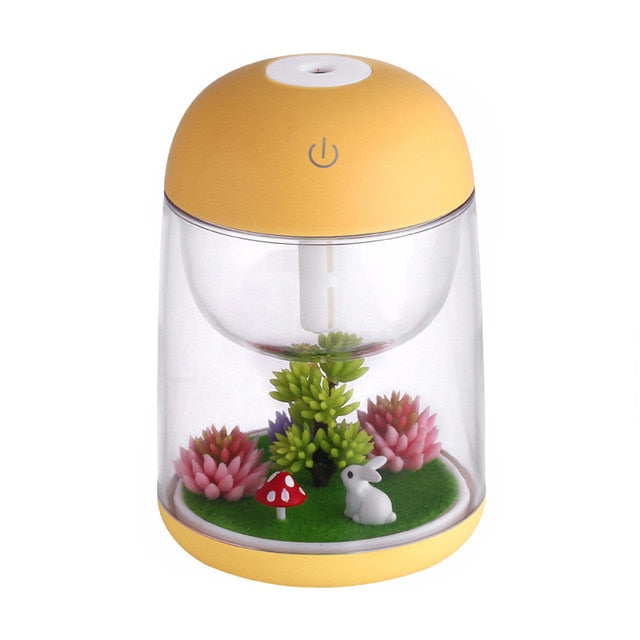 MICRO LANDSCAPE HUMIDIFIER W/ LED LIGHTS