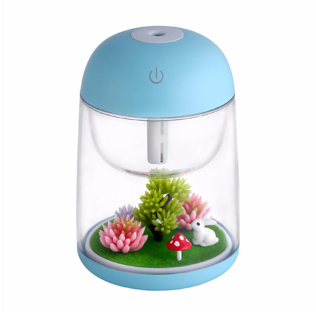 MICRO LANDSCAPE HUMIDIFIER W/ LED LIGHTS