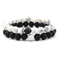 2 Pack Bundle Lava Stone Black/White