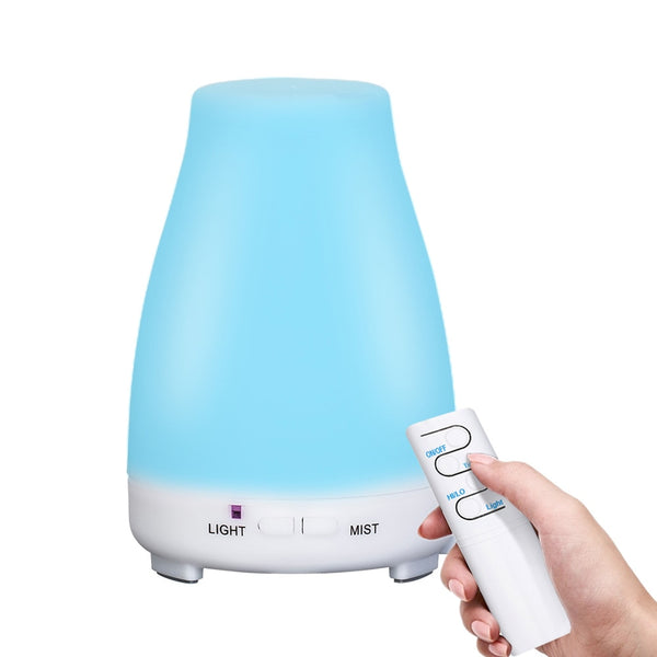 REMOTE CONTROL HUMIDIFIER W/ 7 COLOR LED LIGHTS