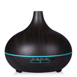 Hydrocomfy Wood Humidifier W/ 7 Color Led Lights